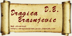 Dragica Brašnjević vizit kartica